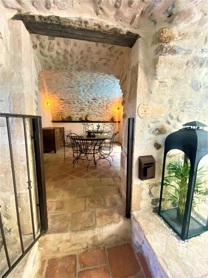Gite De Groupe 9Ch Ou 3 Gites Independants De 3Ch - Patio Et Piscine Interieure Chauffee Toute L'Annee Vallon-Pont-dʼArc Exterior foto